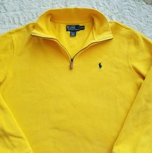 Ralph Lauren Polo Yellow Pullover Knit Sweater